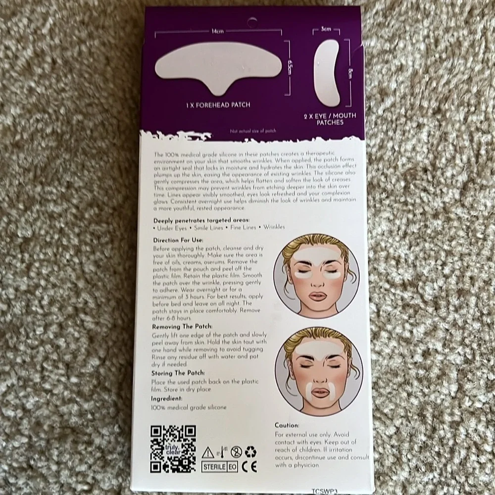 Truly clear 3pc. Wrinkle Fighting face set